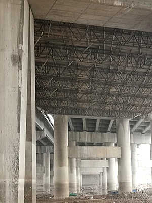 Bridge reinforcement construction